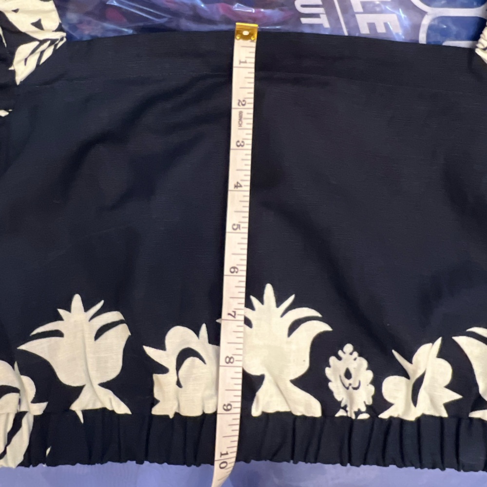 Sea NY Women’s Crop Top, Size 4/S, Color: Blue - Picture 10 of 11